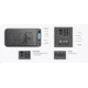 BLUETTI EP500Pro Solar Power Station, 2,000W/3,000W 5,100Wh, White, EP500P-US-WH-BL-00
