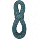BlueWater Ropes Wave 9.3 mm Climbing Rope-Blue/Black-No Treatment-70 m