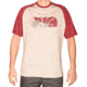 Blurr Mind To Motion Tee - Men's -Stone/Burgundy-Small
