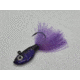 BnR Tackle Walleye Jigs, Purple Rain, 1.5oz, WJPR1.5