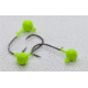 BnR Tackle Worm Keeper Chartreuse 1/8oz 3 pack, WKCH1/8