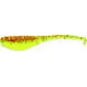 Bobby Garland Baby Shad SwimR Soft Bait, 15, 1/4in, Chartreuse/Red Glitter, BGBSSW149-15