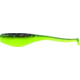 Bobby Garland Baby Shad SwimR Soft Bait, 15, 2 1/4in, Licorice/Chartreuse Pearl, BGBSSW150-15
