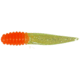 Bobby Garland Slab Slay'R Soft Bait, 12, 2in, Orange/Chartreuse Silver, BG2SS0809-12