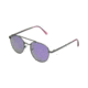 Body Glove BGL 1915 Sunglasses, Shiny Gunmetal Frame, Smoke with Purple Mirror Polarized Lenses 10249089.QTS