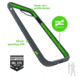 Bodyguardz Unequal iPhone 7 Plus Contact, Grey/Green, Grey/Green, BG-47568