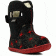 Bogs Baby Bogs Creepy Crawler Boot,Black Multi,Size 4 71867I-009-4