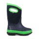 Bogs Classic Matte Insulated Boots - Kids, Navy/Green, 1, 72328-411-1