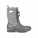 Bogs Crandall Lace Knit - Womens, Gray Multi, Medium, 7, 72419-062-M- 7