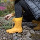 Bogs Flora 2 Eye Boots - Womens, Mustard, Medium, 10, 72348-701-M-10