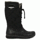 Bogs Juno Lace Tall Rubber Boot - Womens-Black-Medium-6 US
