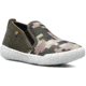 Bogs Kicker Ii Slip On Medium Camo Shoes - Kids, Army Green, 12, 72991K-343-12
