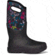 Bogs Neo Classic Cartoon Flower Shoes - Womens, Black Multi, 7, 72857-009-7