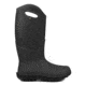 Bogs Neo Classic Tall Linen - Womens, Black Multi, Medium, 8, 72253-009-M- 8