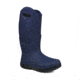 Bogs Neo Classic Tall Linen - Womens, Dark Blue Multi, Medium, 6, 72253-469-M- 6