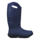 Bogs Neo Classic Tall Linen - Womens, Dark Blue Multi, Medium, 6, 72253-469-M- 6