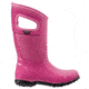 Bogs North Hampton Solid Boot,Bubble Gum Pink,Size 1 71844-662-1