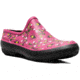 Bogs Patch Clog Bees - Womens, Fuchsia, 9, 72968-660-9
