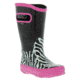Bogs Rain Zebra Boot,Black Multi,Size 8 71740-009-8