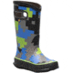 Bogs Rainboot Big Camo Shoes - Kids, Black/Green, 11, 72996-978-11