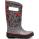 Bogs Rainboot Cool Dinos Shoes - Boys, Gray, 10, 72803-020-10