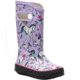 Bogs Rainboot Unicorn Awesome Shoes - Kids, Lavender Multi, 8, 73000-541-8