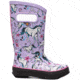 Bogs Rainboot Unicorn Awesome Shoes - Kids, Lavender Multi, 8, 73000-541-8