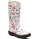 Bogs Rainboot Vintage Rose Shoes - Womens, Ivory Multi, 9, 72979-114-9