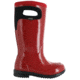 Bogs Tacoma Rubber Boot - Kid's-Red-2 Youth
