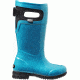 Bogs Tacoma Rubber Boot - Kids-Teal-1 Youth