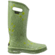 Bogs Womens Batik Rain Boot,Green,Size 9 71713-300-9