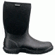 Bogs Womens Classic Mid No Handle Boot,Black,Size 8 61152-001-8