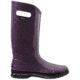 Bogs Womens Linen Rain Boot,Purple,Size 6 71434-542-6