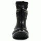 Bogs Womens Plimsoll Plaid Mid Boot,Black,Size 6 71786-001-6
