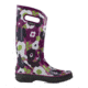 Bogs Womens Rain Spring Flowers Boots, Purple Multi, 12 71897-540-12