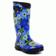 Bogs Womens Spring Flowers Rain Boot,Navy Multi,Size 6 71897-492-6