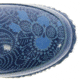 Bogs Womens Urban Farmer 2 Eye Batik Boot,Blue,Size 6 71710-400-6