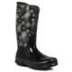 Bogs Womens Watercolor Rain Boot,Black Multi,Size 12 71783-009-12