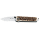 Boker 279Ce Fox My One Stag Fixed Blade Knife, 2in, N690, Stag, Brown, 279CE