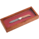 Boker 500D Fox Damascus M/Co Radica Fixed Blade Knife, 500D