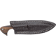 Boker Fox Hossom Jimmy Fixed Blade Knife, 2.75in, N690Co, Brown Leather, FX-603