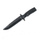 Boker Fx-0171114 Fkmd Taranis Fixed Blade Knife, 7.4in, N690, Forprene, Nylon, Black, FX-0171114