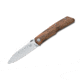 Boker Fx-525B Terzuola Bocote Fixed Blade Knife, 3.5in, N690, Bocote Wood, Uncoated, Brown, FX-525B