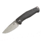 Boker FX-528 Fixed Blade Knife, 3in, Elmax, Uncoated, Black, FX-528