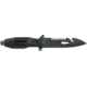 Boker Fx-807B Fkmd Mars Sputnik 7 Fixed Blade Knife, 5.4in, N690, Forprene, Black, FX-807B