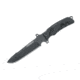 Boker FX-G4B Fkmd Spetsnaz Predator Fixed Blade Knife, 6.7in, N690, Forprene, Black, FX-G4B