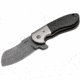 Boker Impetus, Black G10, Stonewash Sheepsfoot Blade, Plain, NO B-01BO720