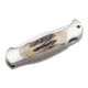 Boker Junior Scout Folding Knife, 2.8in, N690, Stag , Brown, 111910