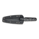 Boker Magnum Lil Grave Digger Fixed Blade Knife, 3.7in, 440A, Micarta, Grey, 02SC518