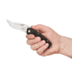 Boker Plus Defender Folding Knife, 3.2in, D2, G10, Uncoated, Black, 01BO763